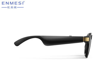UV400 Wearables عینک آفتابی محافظ در برابر اشعه ماوراء بنفش 120 میلی آمپر ساعت IPX4 عینک هوشمند بلوتوث